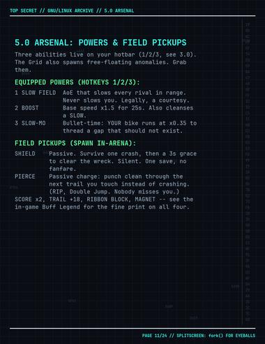 Synapse Grid operators manual, page 11 of 24