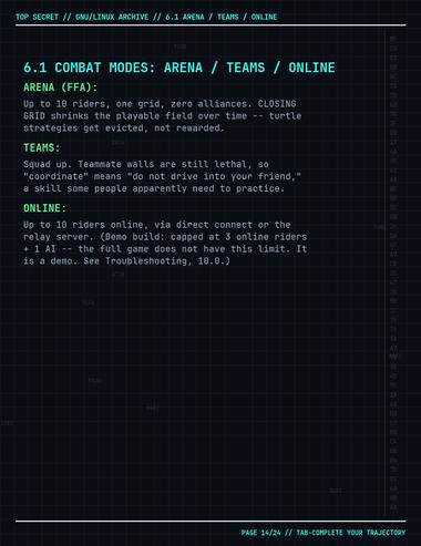 Synapse Grid operators manual, page 14 of 24
